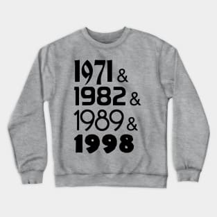 Grand Openings (Black) Crewneck Sweatshirt